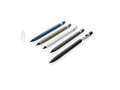 Aluminum inkless pen with eraser