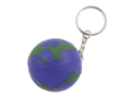 Anti-stress Worldglobe key-ring