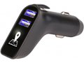 Car tracker and car charger with lighting logo