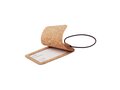 Cork luggage tag