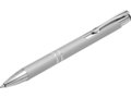 Metal rubberized ballpen