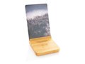 Bamboo 5W wireless charger with photo frame 5