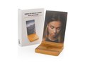 Bamboo 5W wireless charger with photo frame 7