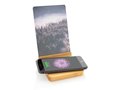 Bamboo 5W wireless charger with photo frame 6