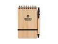 A6 Bamboo cover notepad 2