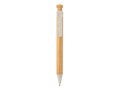 Bamboo pen with wheatstraw clip 7