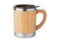 Stainless Steel tumbler with bamboo case - 300 ml