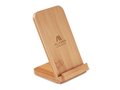 Wireless charger in bamboo casing 8