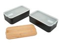 Bento lunchbox with bamboo lid 2