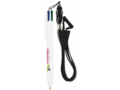 BIC® 4 Colours pen + Lanyard