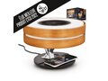 Lamp with speaker and charger
