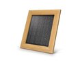 Bamboo solar frame with charger 4