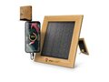 Bamboo solar frame with charger 5