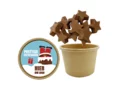 Bio Treat Cup with Milk Chocolate Stars – 150g, including lid sticker 1