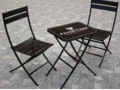 Bistro set table and chairs 1