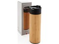 Bogota vacuum bamboo coffee mug