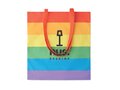 Rainbow cotton shopping bag 38x42cm 1