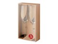 Cheers Xmas champagne glasses 2