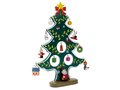 Wooden Xmas tree decoration