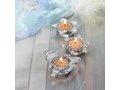 Set of 3 glass candle holders 2