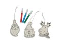 Wooden ornament set