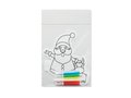 Santa Claus colouring balloon 1