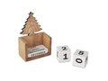 Christmas tree block perpetual desktop calendar 1