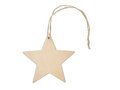 Wooden star shaped hanger