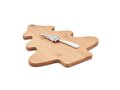 Cheese board set in bamboo 2