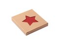 RPET 4 felt coaster set 4