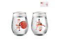 Set of 2 Christmas glasses