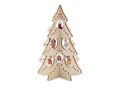 Wooden Xmas tree decoration