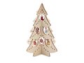 Wooden Xmas tree decoration