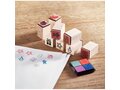 8 wooden Christmas stamps set 1