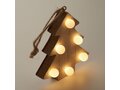 Wooden weed tree with lights 3