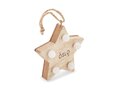 Wooden weed star with lights 2
