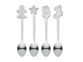 Set of 4 Christmas tea spoon 3