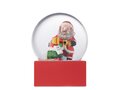 Snow ball glass ornament 2