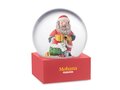 Snow ball glass ornament 4