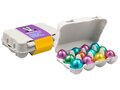 Box of chocolate with 12 Easter eggs