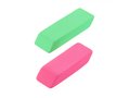 Neon-coloured erasers 1