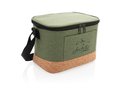 Two tone cooler bag with cork detail 2