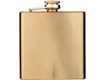 Elixer 175 ml gold hip flask 1