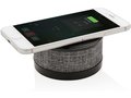 Fabric wireless charger with speaker