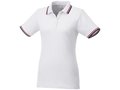 Fairfield short sleeve women's polo with tipping