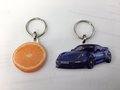 Custom made key ring Flexprom Doming 3