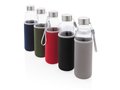 Glass bottle with neoprene sleeve 11