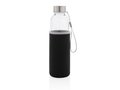 Glass bottle with neoprene sleeve 2