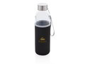 Glass bottle with neoprene sleeve 10