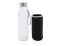 Glass bottle with neoprene sleeve 4